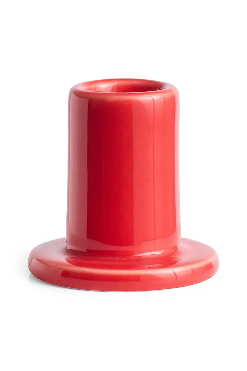 candeliere decorativo Tube 5,5 x 5,5 cm colore rosso