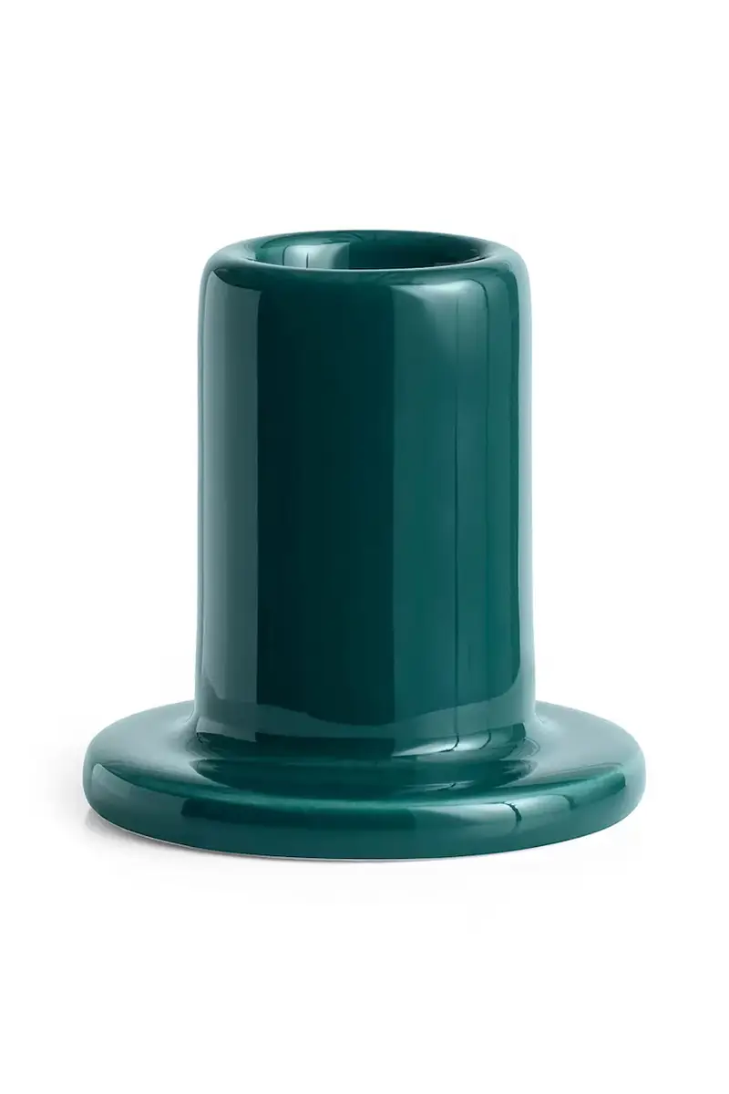 candeliere decorativo Tube 5,5 x 5,5 cm colore verde Turchese