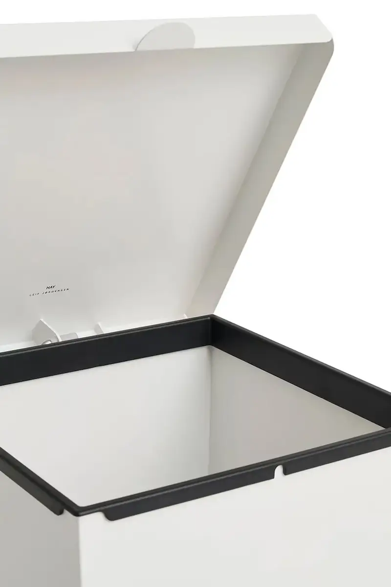 cestino dei rifiuti Loop Bin- 26 L/26, 5 x 31, 5 x 57 cm colore bianco miniatura 2