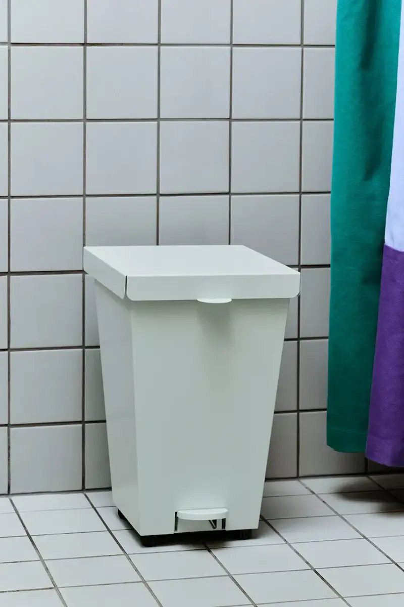 cestino dei rifiuti Loop Bin 8 L/21, 5 x 25, 5 x 32 cm colore verde miniatura 2