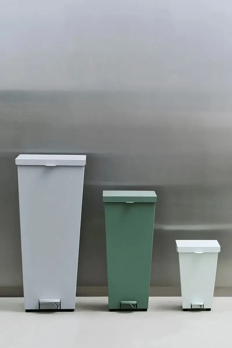 cestino dei rifiuti Loop Bin 8 L/21, 5 x 25, 5 x 32 cm colore verde miniatura 4