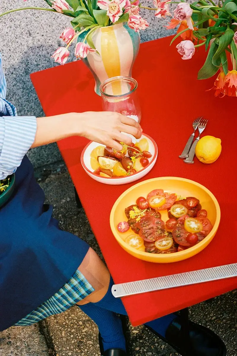 ciotola da servire Sobremesa 4, 5 x 25 x 25 cm Arancione miniatura 5