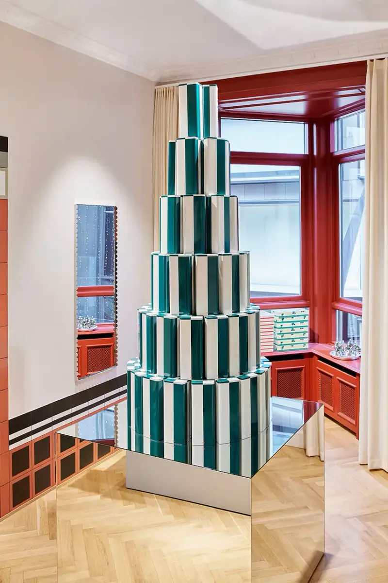 contenitore 29, 5 x 10, 8 x 7, 8 cm colore verde Turchese miniatura 5