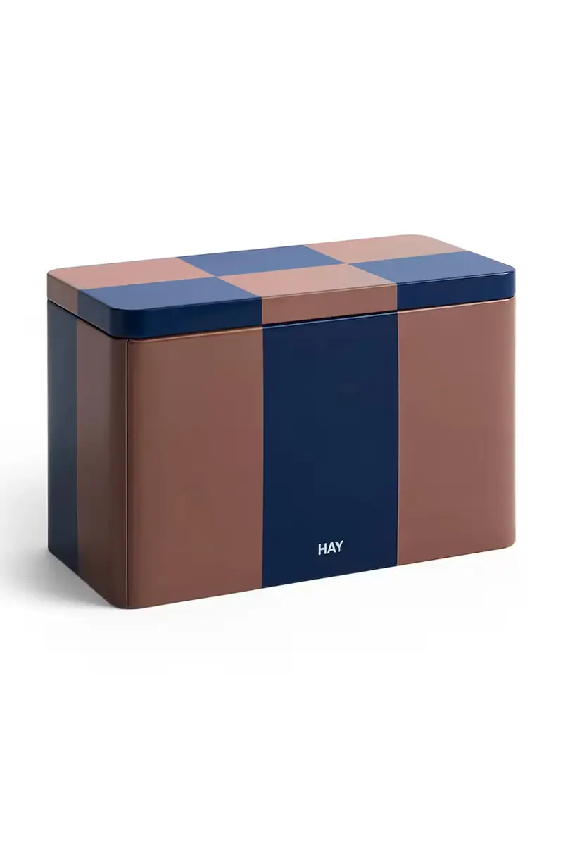 contenitore con copperchio Tin Container M/20 x 10 x 12,5 cm Multicolore