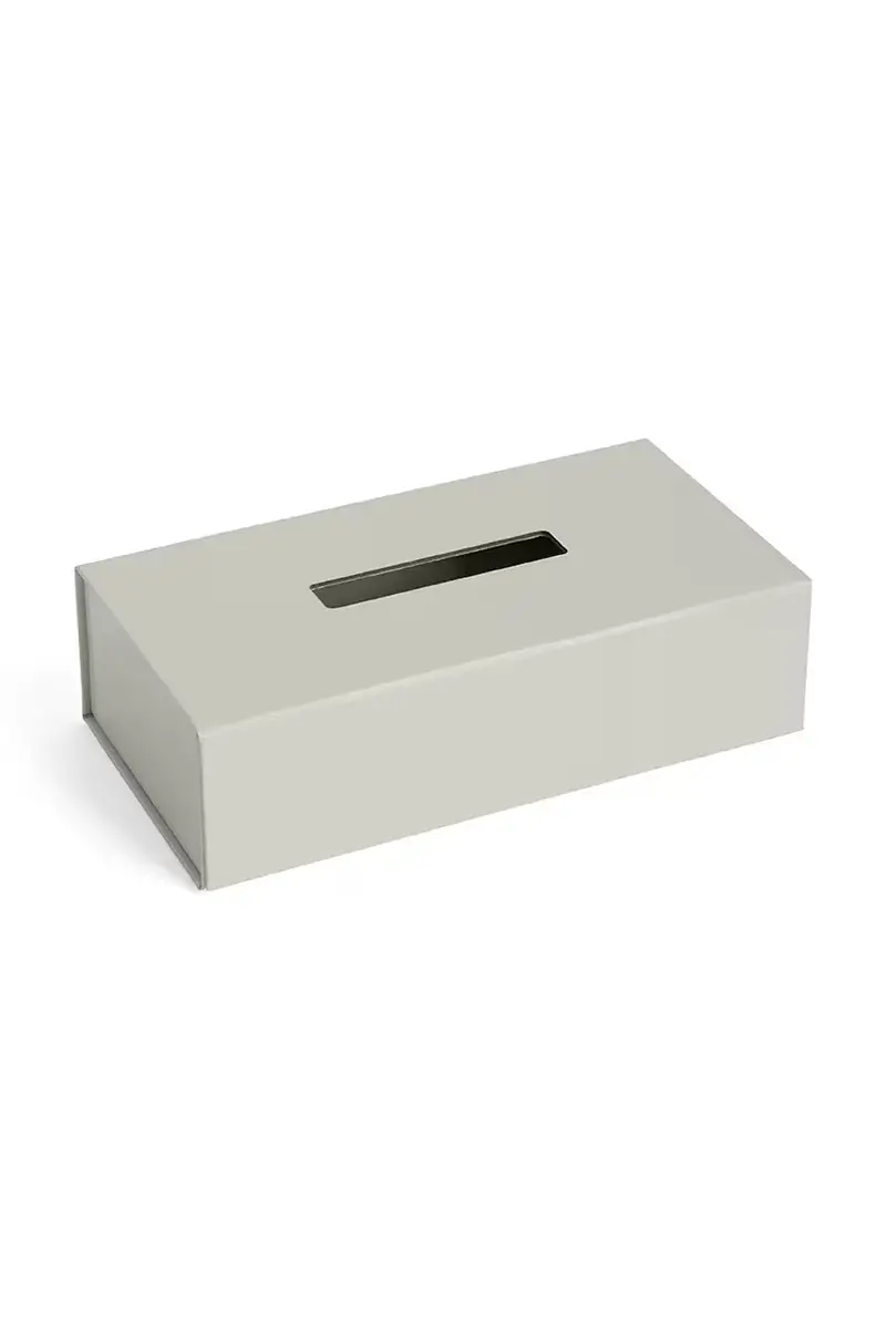 contenitore per fazzoletti Colour Storage 24,5 x 13 cm colore grigio