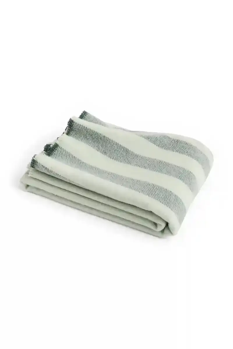 coperta di lana Duo 130 x 180 cm colore turchese