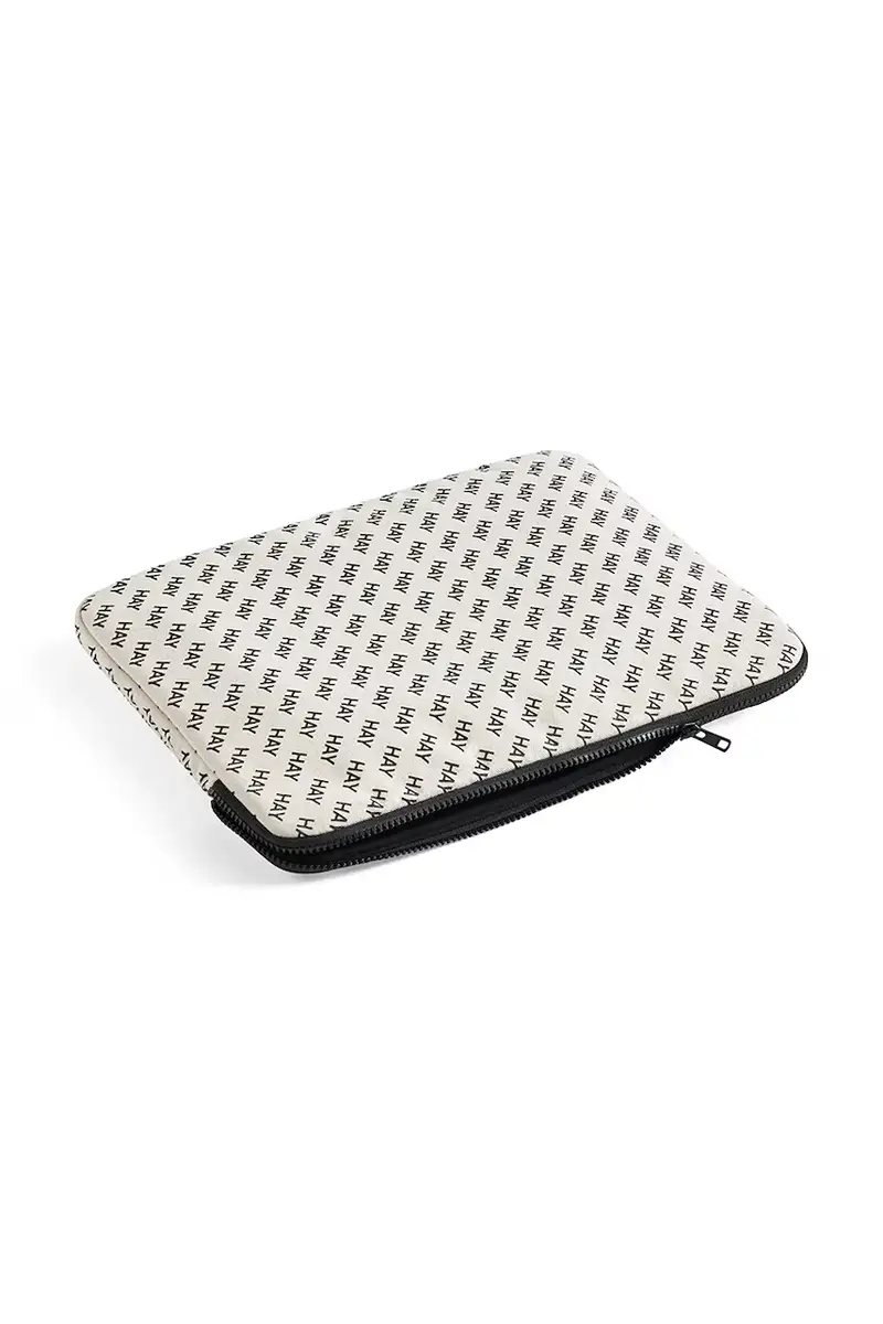 custodia per laptop Logo 35 x 1, 5 x 26 cm colore bianco miniatura 3