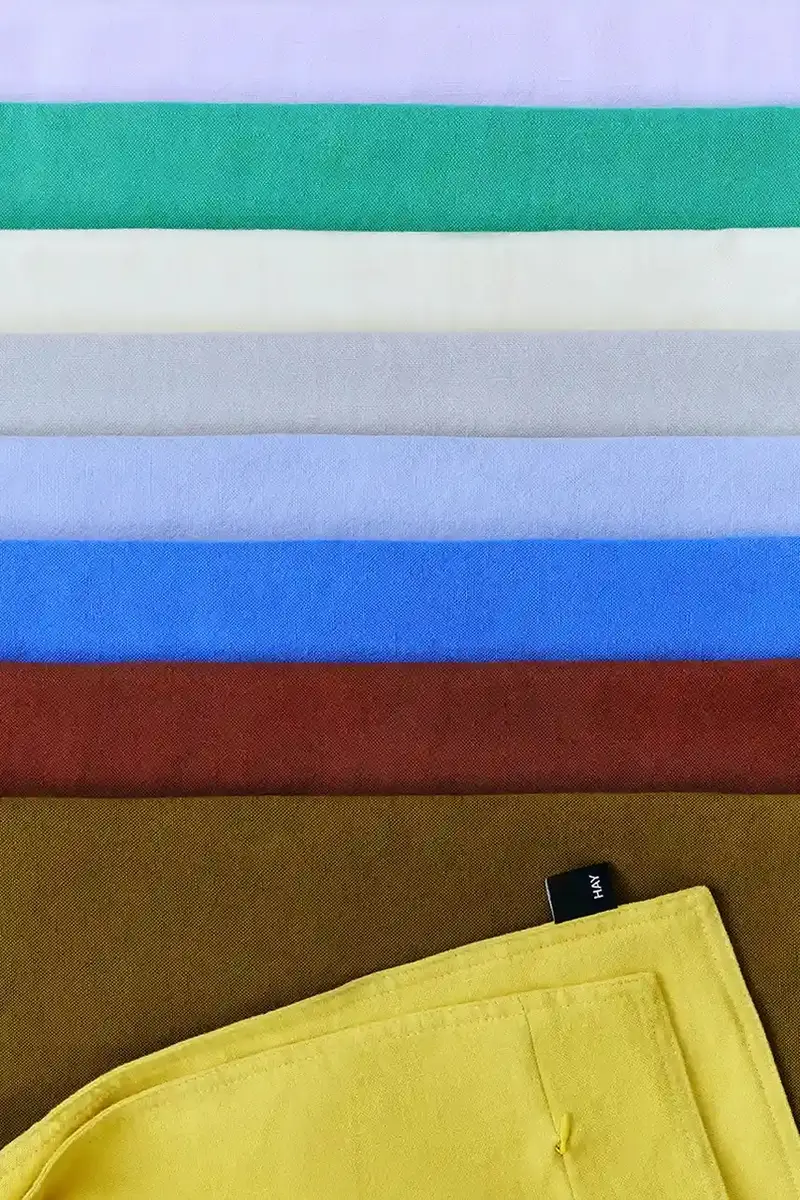 federa per cuscino con lino Linen 60 x 60 cm colore beige miniatura 2