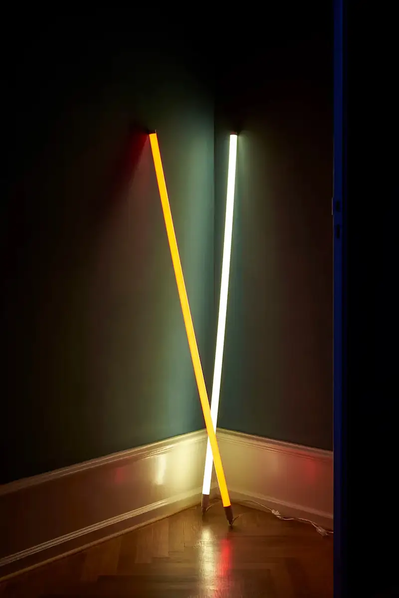 lampada a led Neon Tube 2, 5 x 150 cm colore beige miniatura 4