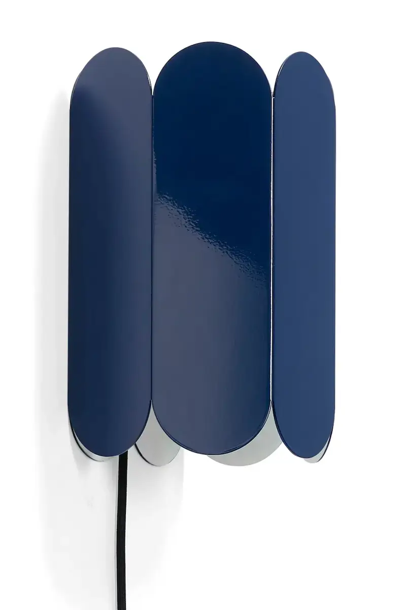 lampada da parete Arcs 25 x 17 x 13 cm Blu navy