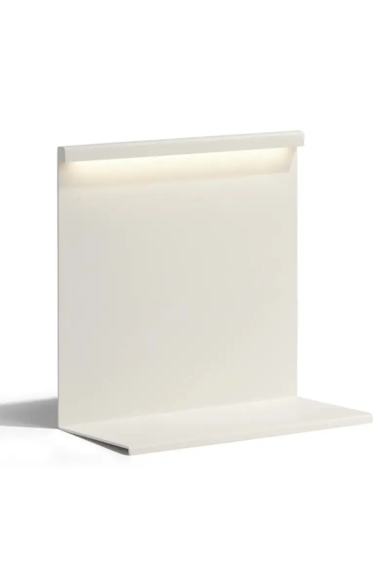 lampada da tavolo 22, 5 x 10, 5 x 22 cm colore bianco miniatura 2