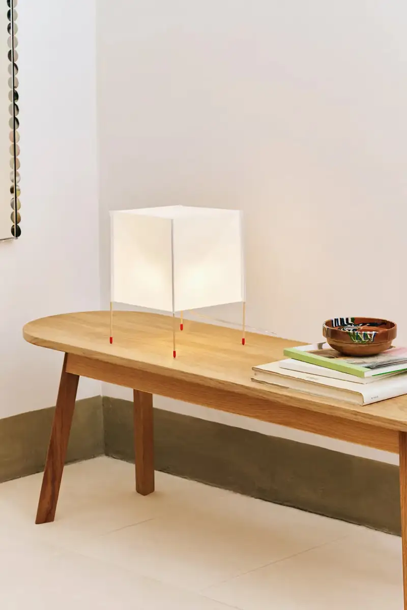 lampada da tavolo led Paper Cube 21, 5 x 21, 5 x 30, 5 cm Bianco miniatura 5