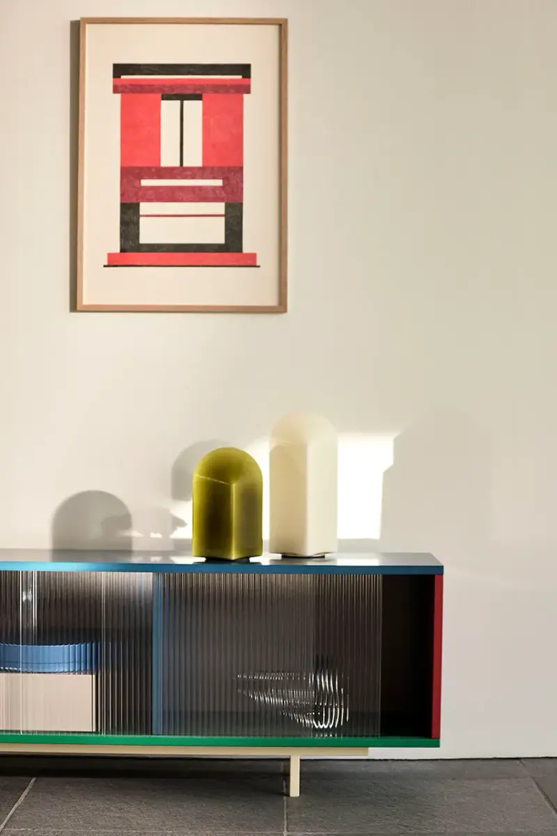 lampada da tavolo Parade 15, 5 x 15, 5 x 24 cm colore verde miniatura 4