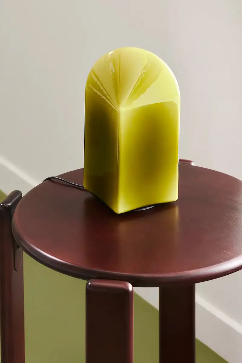 lampada da tavolo Parade 15, 5 x 15, 5 x 24 cm colore verde miniatura 5