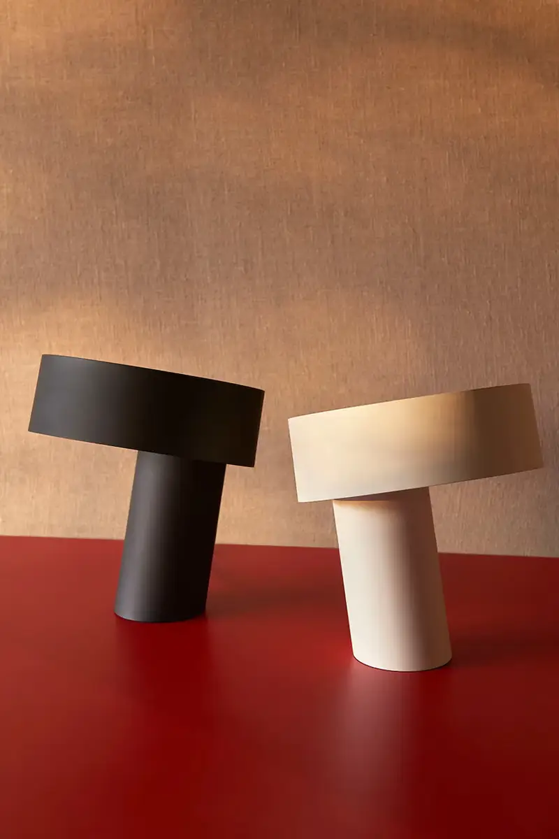 lampada da tavolo Slant 28 x 23, 5 x 24, 5 cm Nero miniatura 3
