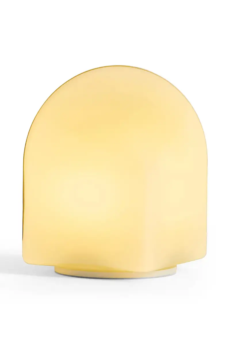 lampada da tavolo wireless a led 11 x 11 x 16 cm colore beige miniatura 2