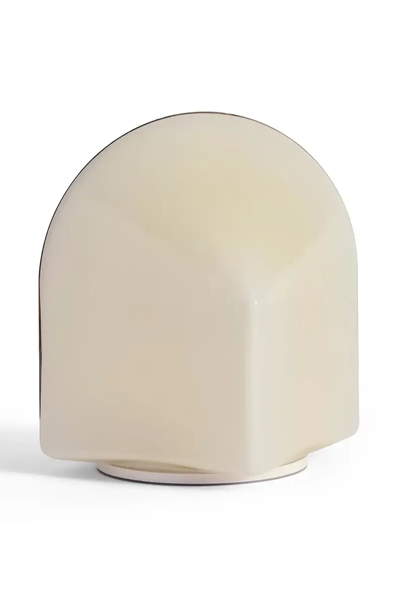 lampada da tavolo wireless a led 11 x 11 x 16 cm colore beige