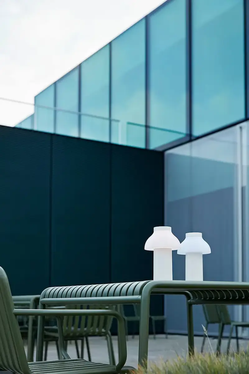 lampada da tavolo wireless a led PC 14 x 14 x 22 cm colore bianco miniatura 3