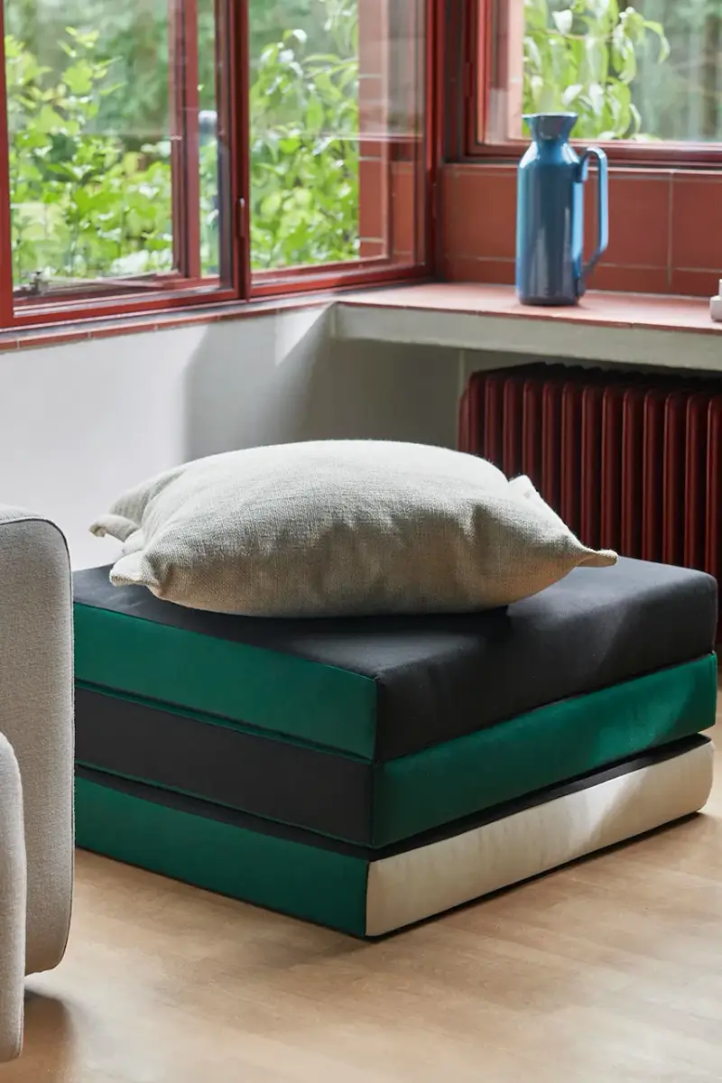 materasso pieghevole 3 Fold 70 x 195 x 10 cm Multicolore miniatura 3