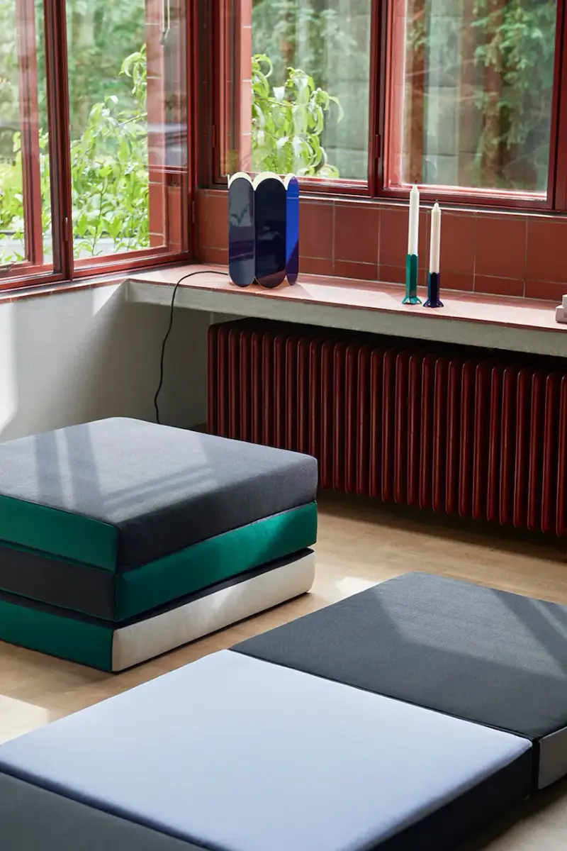 materasso pieghevole 3 Fold 70 x 195 x 10 cm Multicolore miniatura 4