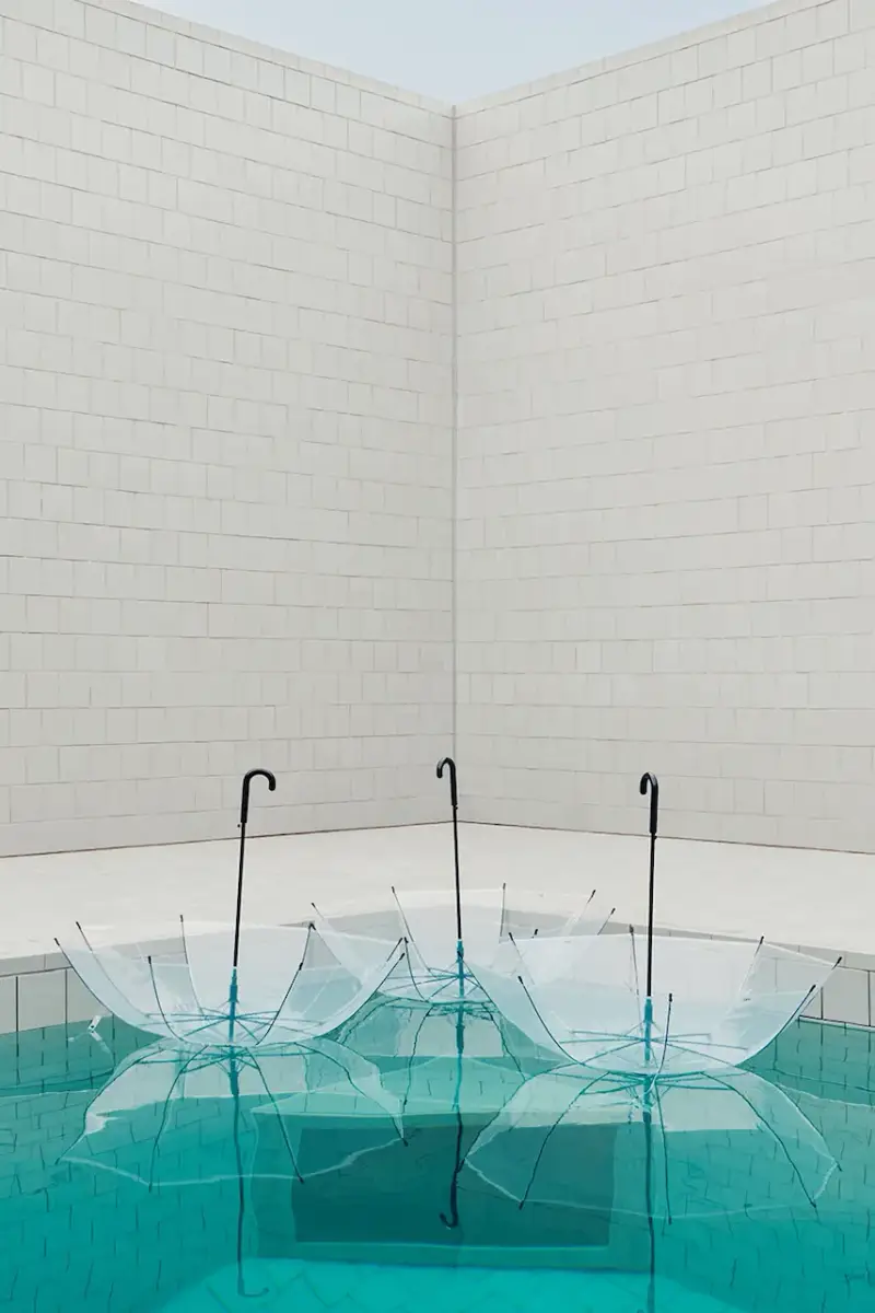 ombrello Canopy 87 x 81 cm colore trasparente Transparente miniatura 3