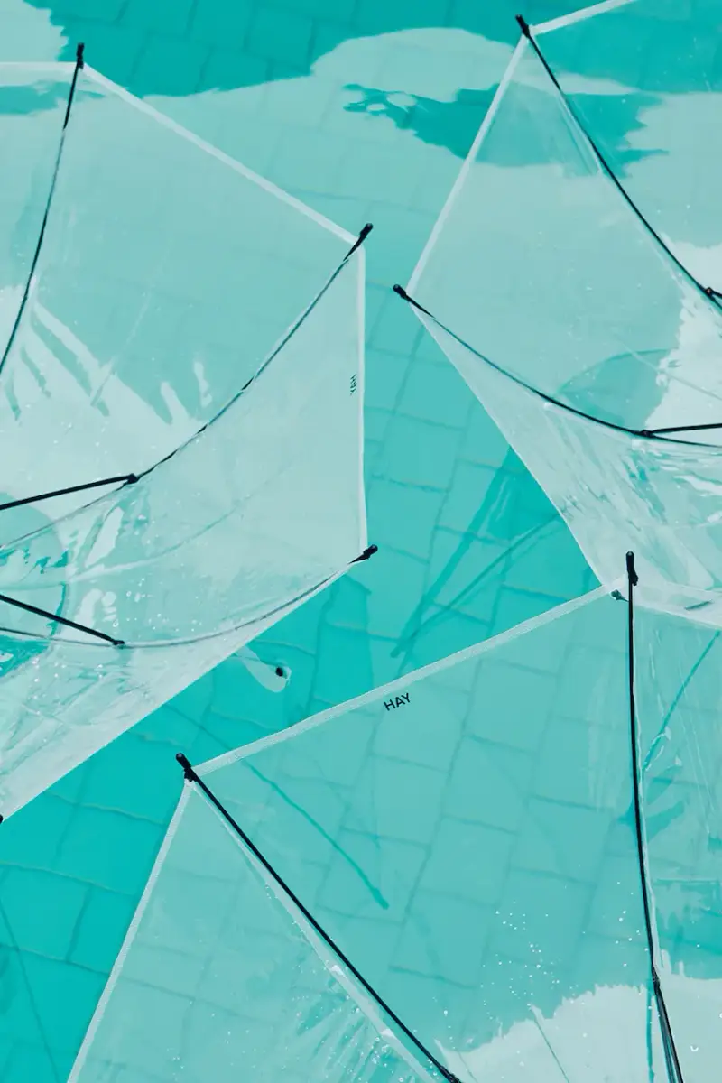 ombrello Canopy 87 x 81 cm colore trasparente Transparente miniatura 4