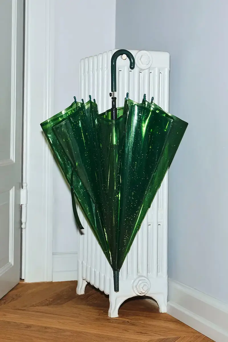 ombrello Canopy 87 x 81 cm colore verde miniatura 3