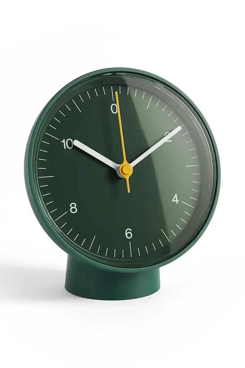 orologio da tavola 13 x 8 x 14,5 cm colore verde