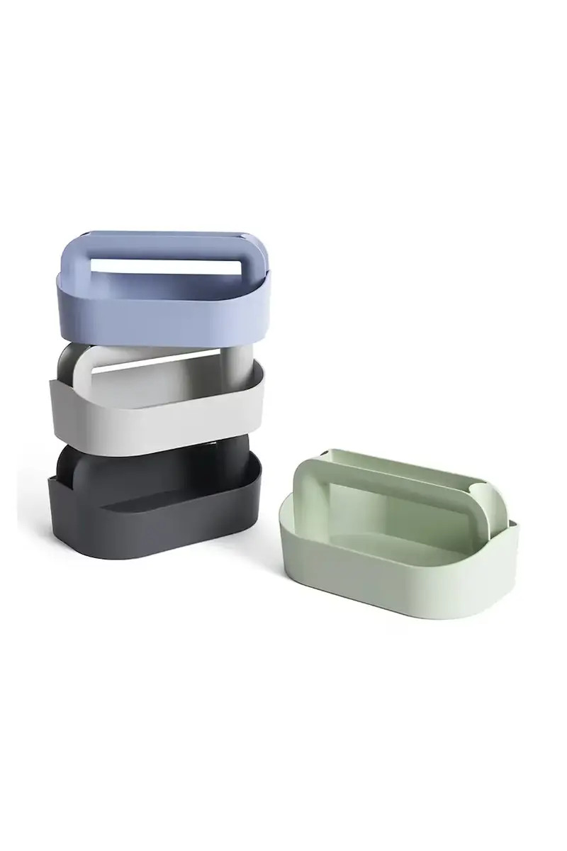 scatola di stoccaggio Tool Box 21 x 30 x 14 cm colore blu miniatura 2