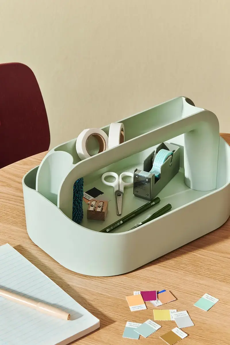 scatola di stoccaggio Tool Box 21 x 30 x 14 cm colore verde miniatura 3