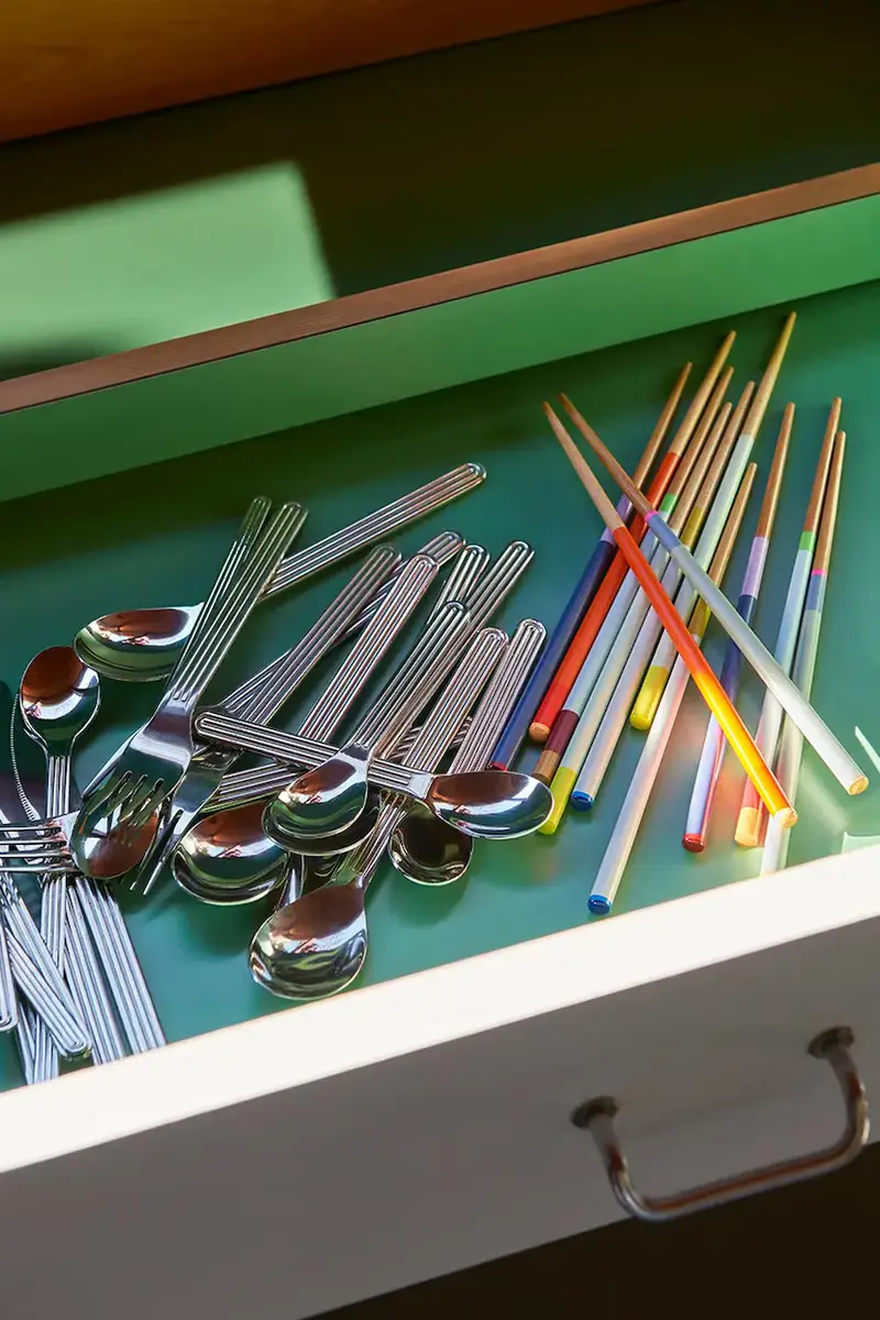 set di bacchette per 4 persone ColourSticks 22, 5 cm pacco da 8 Multicolore miniatura 2