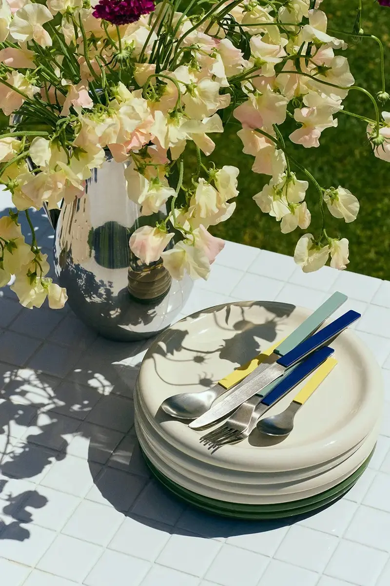 set posate MVS 4 x 23, 5 cm 4 elementy Verde miniatura 5