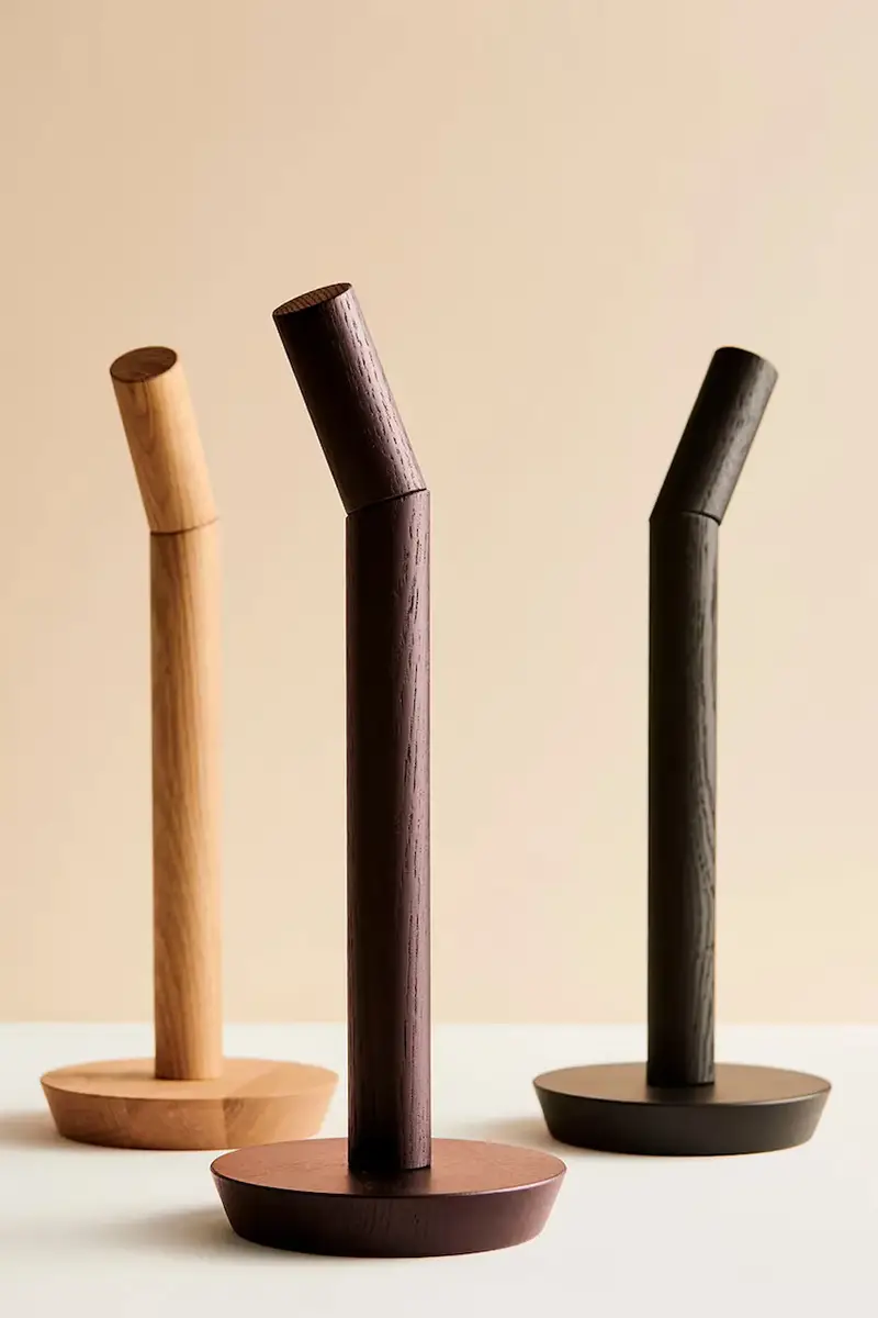 supporto per tovagliolo di carta Porter 13, 5 x 36 cm colore beige miniatura 2