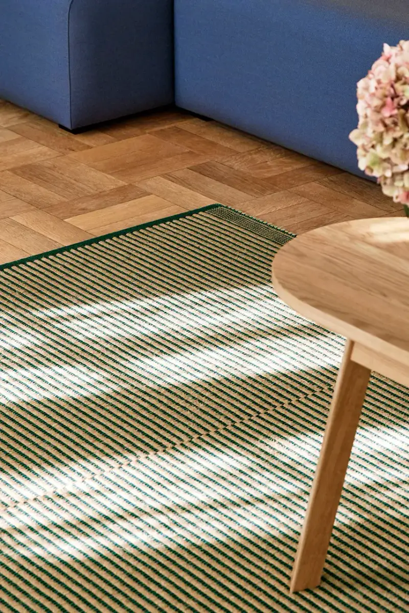 tappeto di iuta Tapis 60 x 95 cm Multicolore miniatura 3