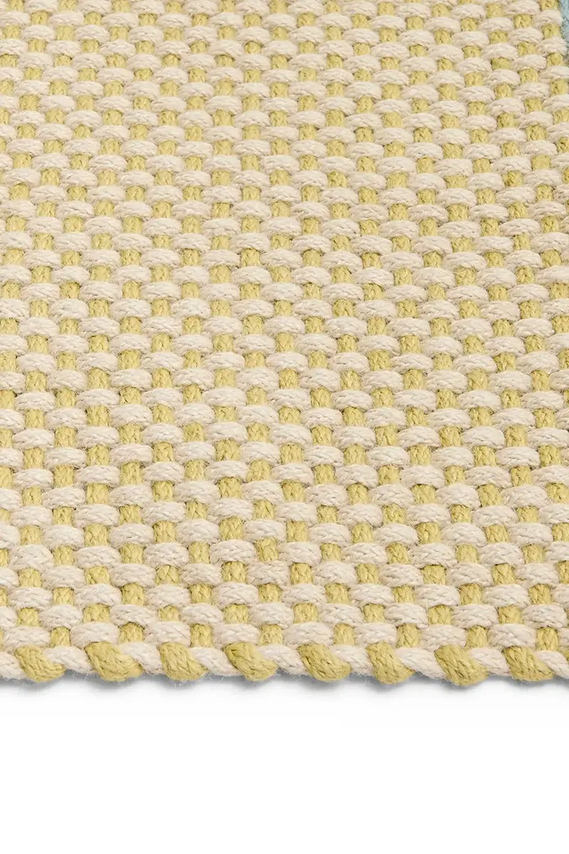 tappeto in misto lana Colour 140 x 200 cm colore giallo miniatura 2