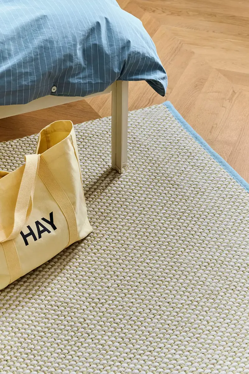 tappeto in misto lana Colour 140 x 200 cm colore giallo miniatura 3