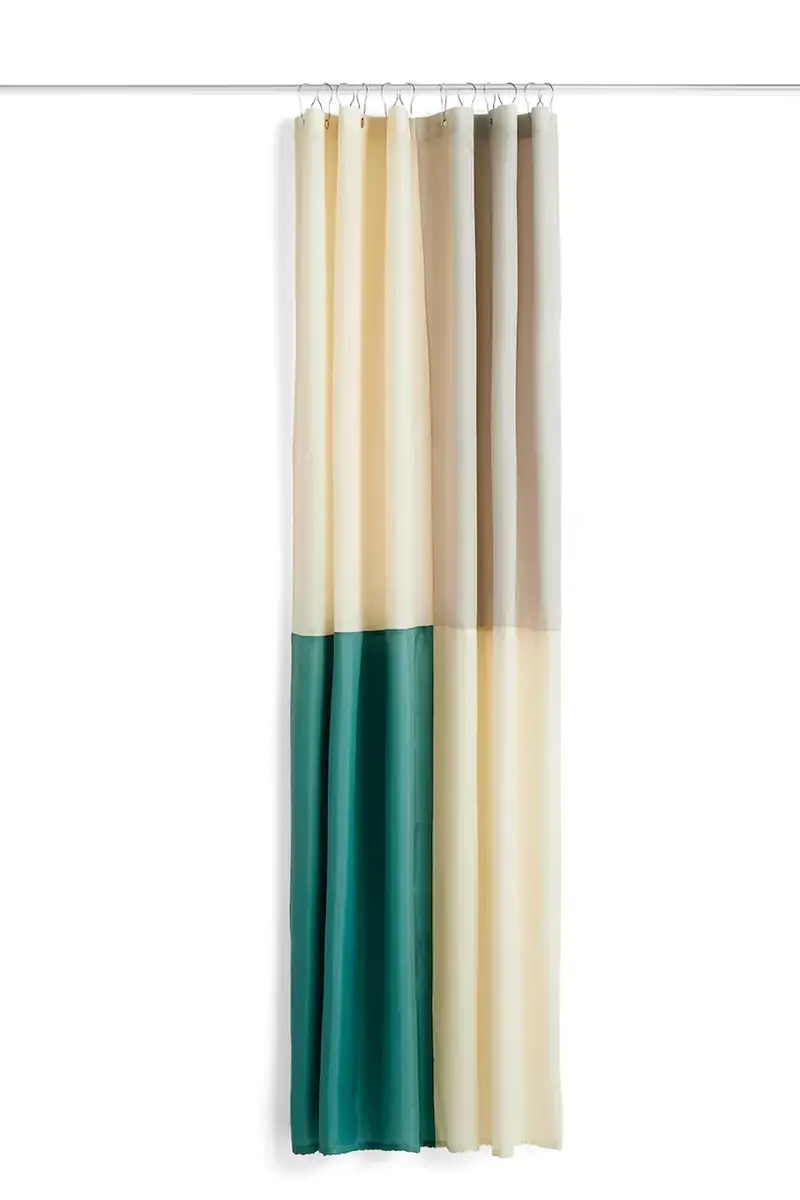 tenda da doccia Check 180 x 200 cm Multicolore miniatura 2