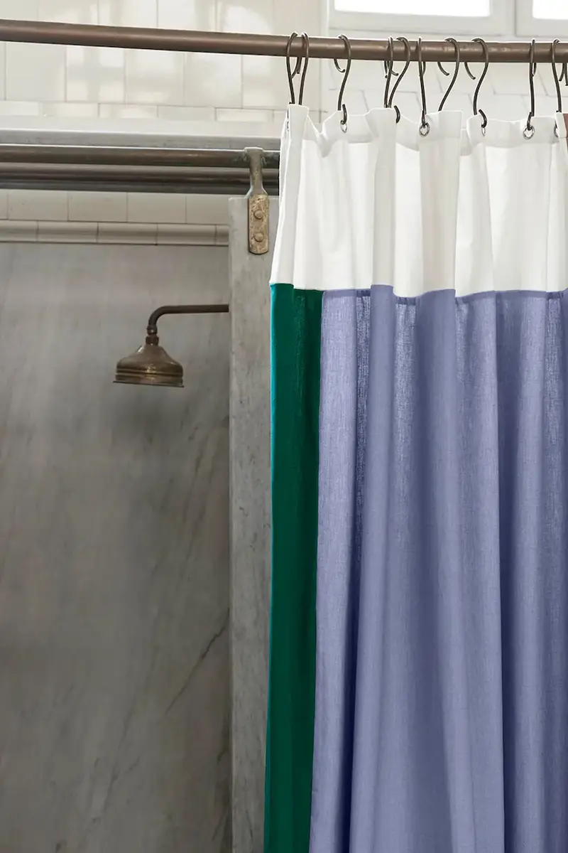 tenda da doccia Pivot 180 x 200 cm Multicolore miniatura 2