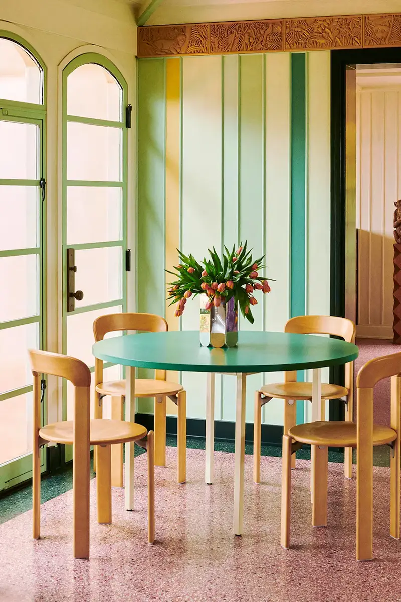 vaso decorativo Arcs 25 x 17 x 17 cm Grigio miniatura 4