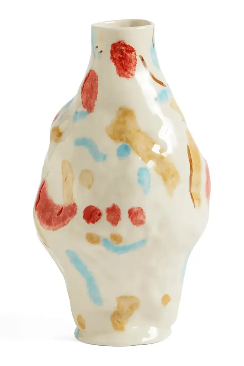 vaso decorativo Jessica 27 x 15 x 15 cm Multicolore