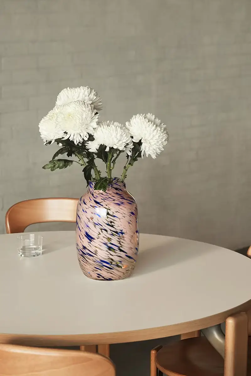 vaso decorativo Splash 30 x 18, 7 cm Rosa miniatura 2