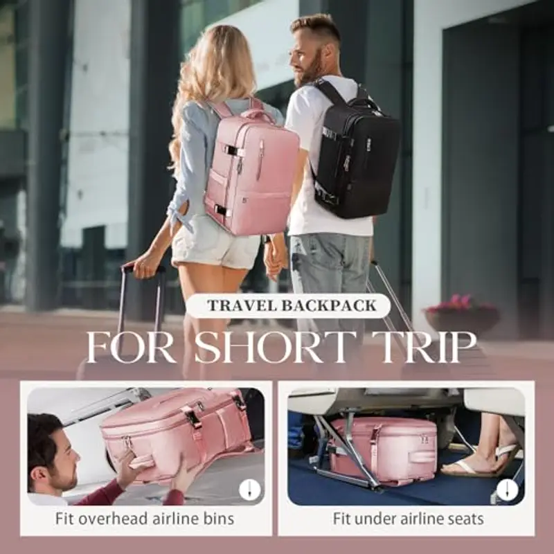 Hayayu Zaino da viaggio Rosa 1917805 miniatura 3