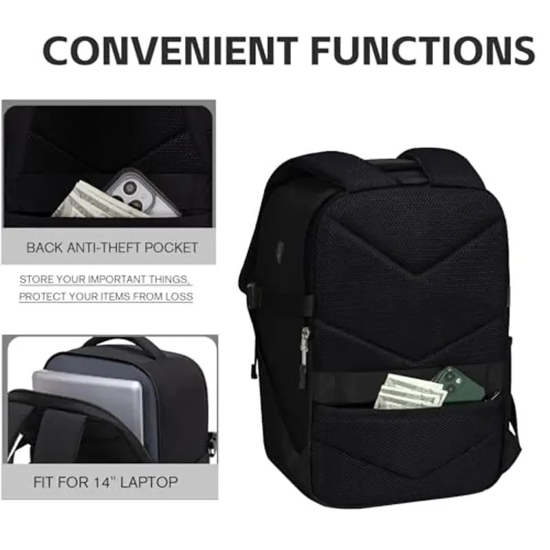 Hayayu Zaino da viaggio Uomo Verde 787389 miniatura 3