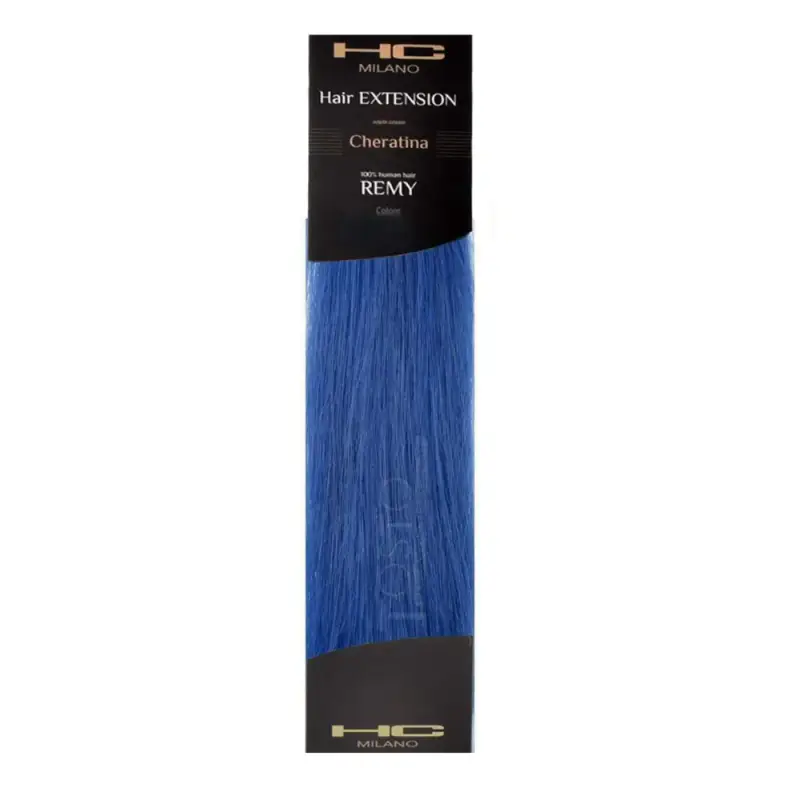 extension cheratina remy 50/55 cm col.blu
