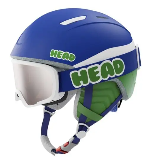 Mojo Set - casco + maschera da sci - bambino Blue