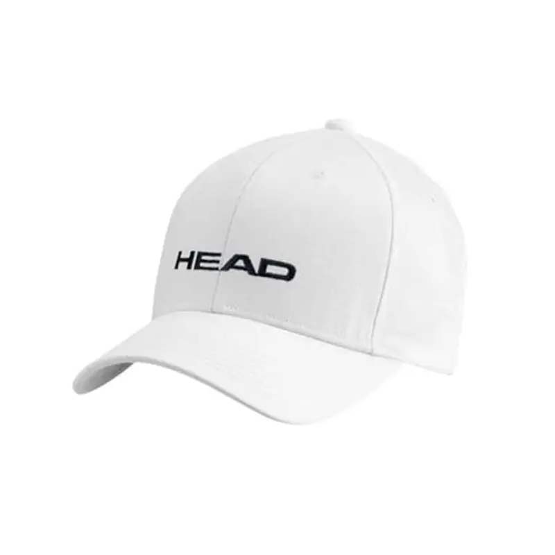 Head Promotion cap, Berretto Unisex Adulto, Bianco, Taglia Unica & Polsino da 2.5”, Accessori Tennis Unisex Adulto, Bianco, Taglia Unica