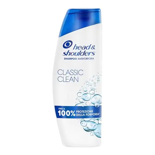 Head & Shoulders Classic Clean Shampoo Antiforfora 250ml per Uso Quotidiano. Fino al 100% Protezione dalla Forfora miniatura 2