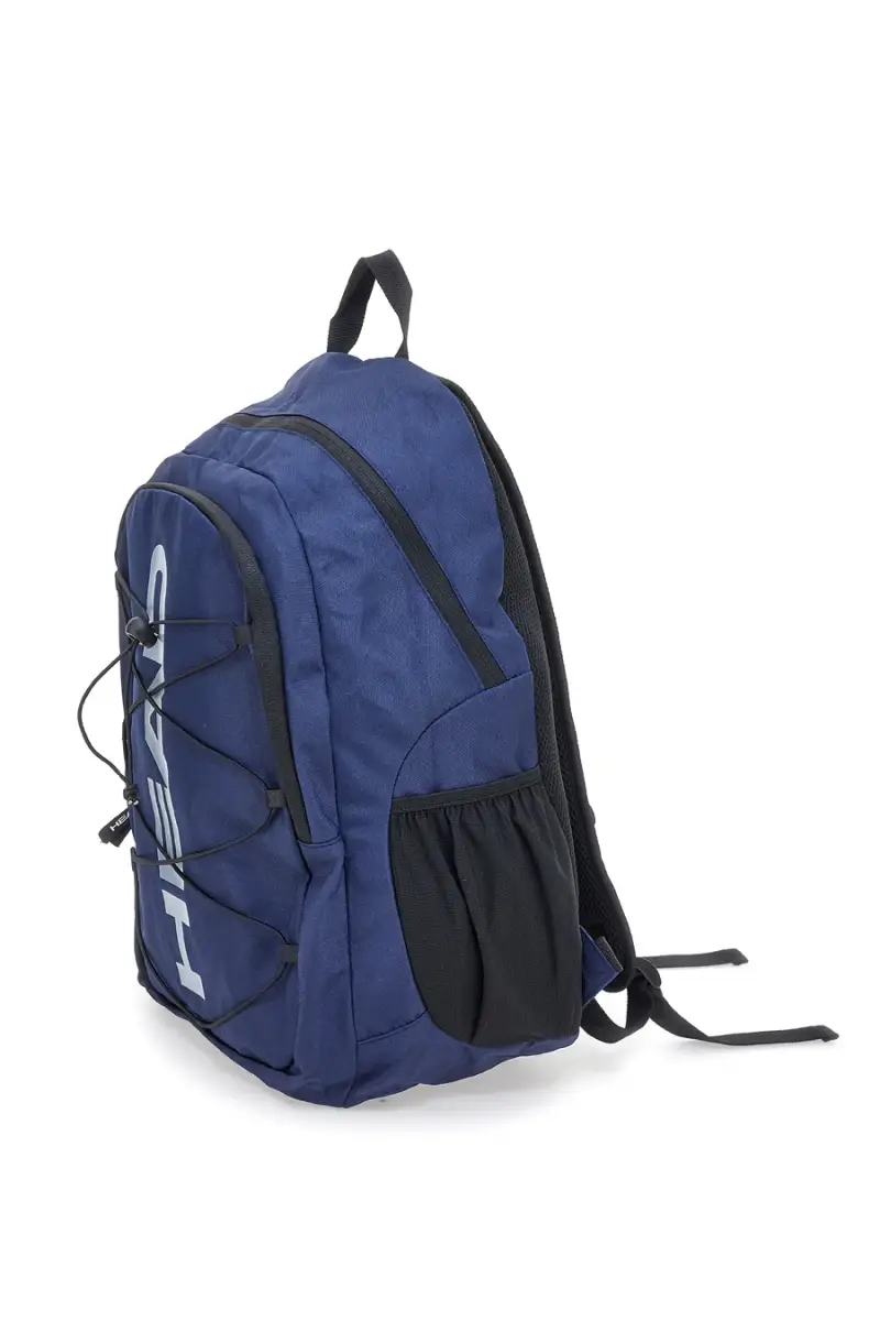 Zaino blu navy nero con tasche multiple e rete frontale Head HBK048 [NAVY] miniatura 2