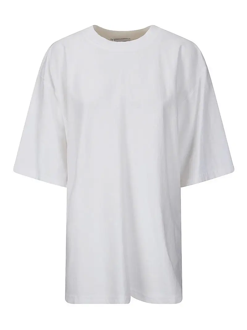 T-shirt ricamata Bianco