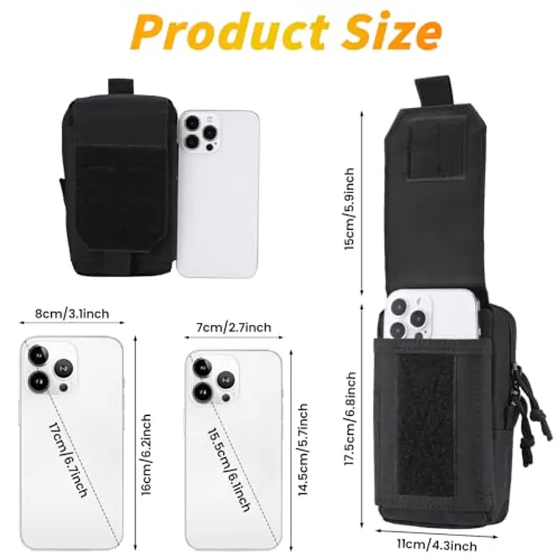 Hejo Borsello Uomo Nero 786845 miniatura 3